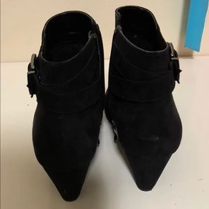 Women’s suede booties